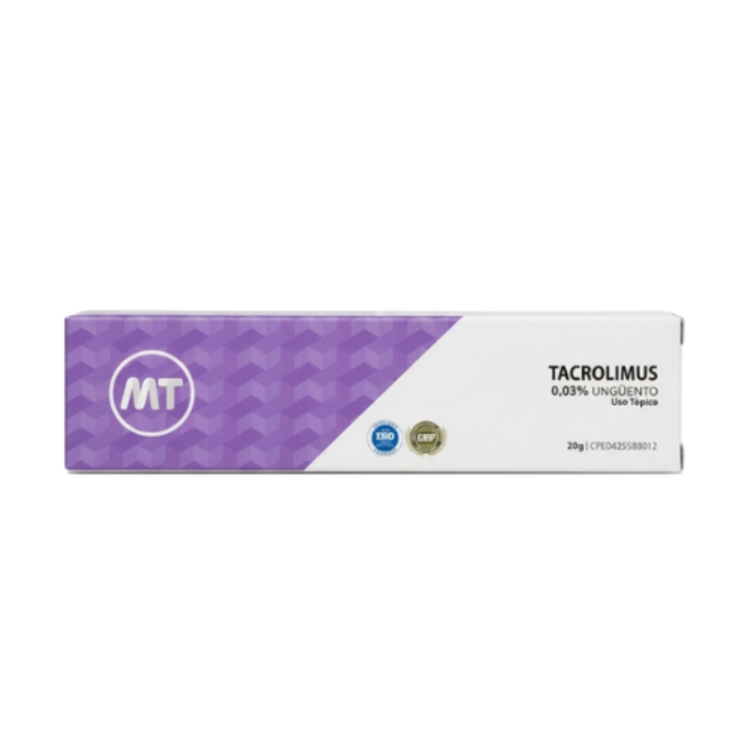 TACROLIMUS 0.03% CREMA 20GR (MT)